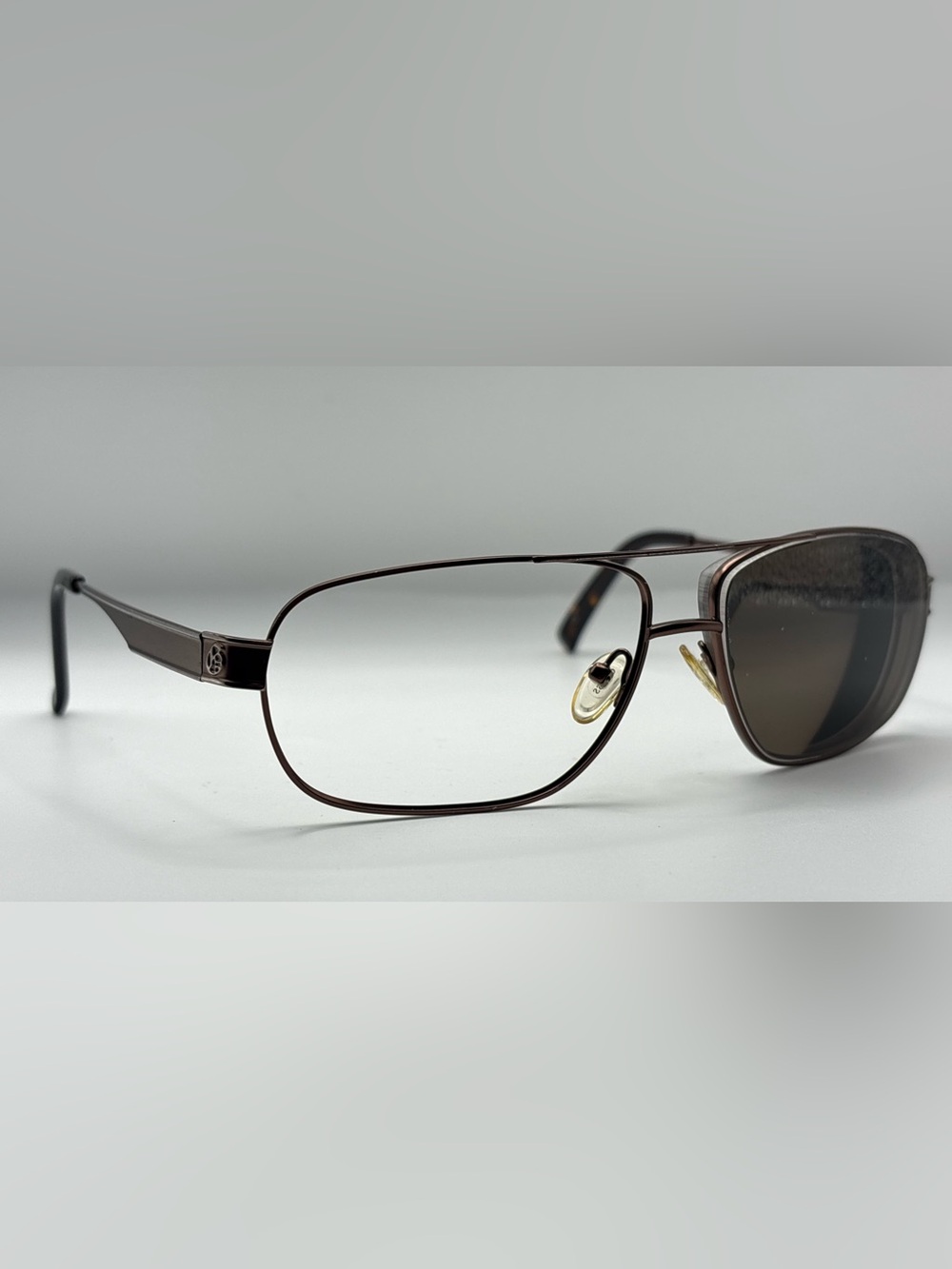 Guess GU6667 Brown Pilot Sunglasses Frames Only